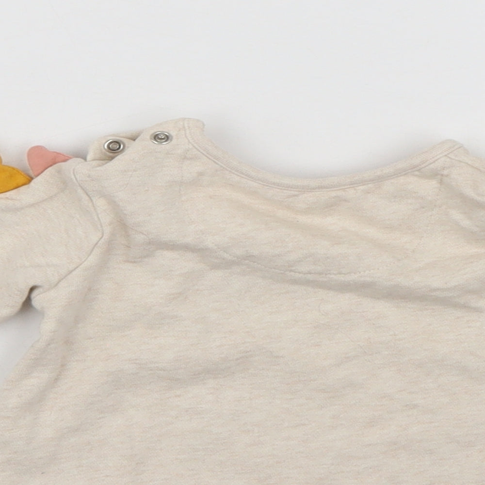 fred & flo Baby Ivory Pullover Jumper Size 9-12 Months