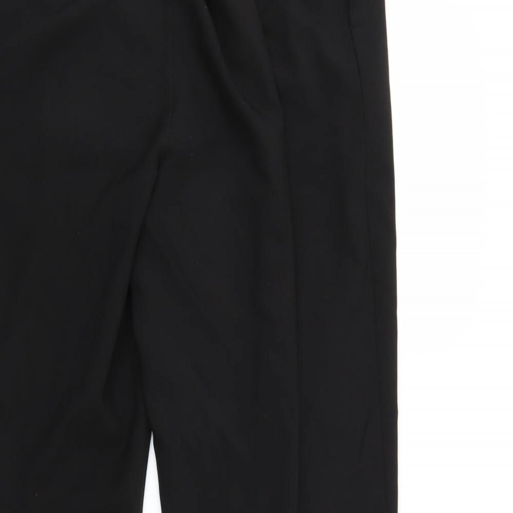BM Womens Black Trousers Size 18 L26 in