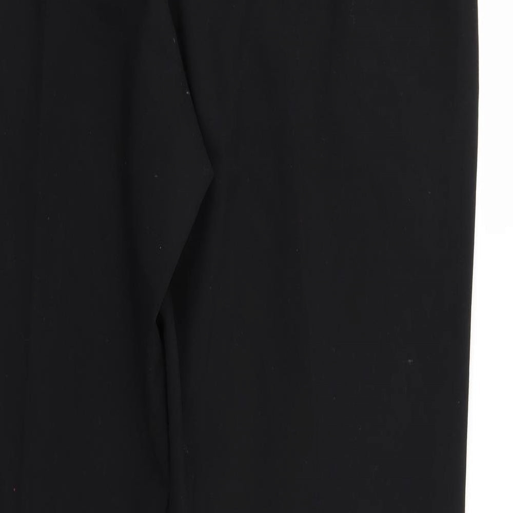 Bonmarché Womens Black Trousers Size 18 L28 in