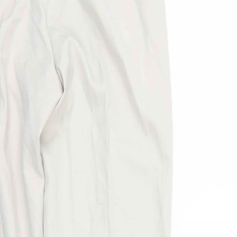 Jumper Womens Ivory Trousers Size 16 L28 in - Elastic Waist