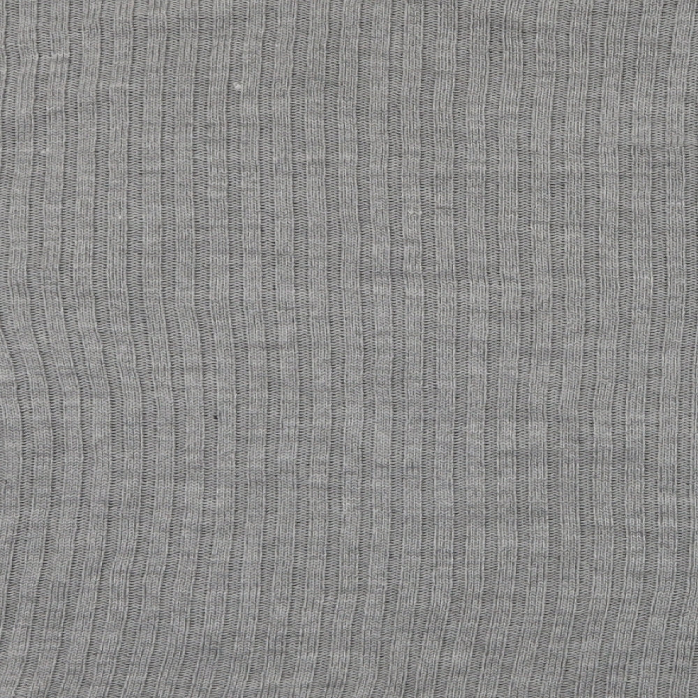 nastygal Womens Grey Knit Pullover Jumper Size 10