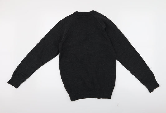 charles Kirk Womens Grey Pullover Jumper Size S