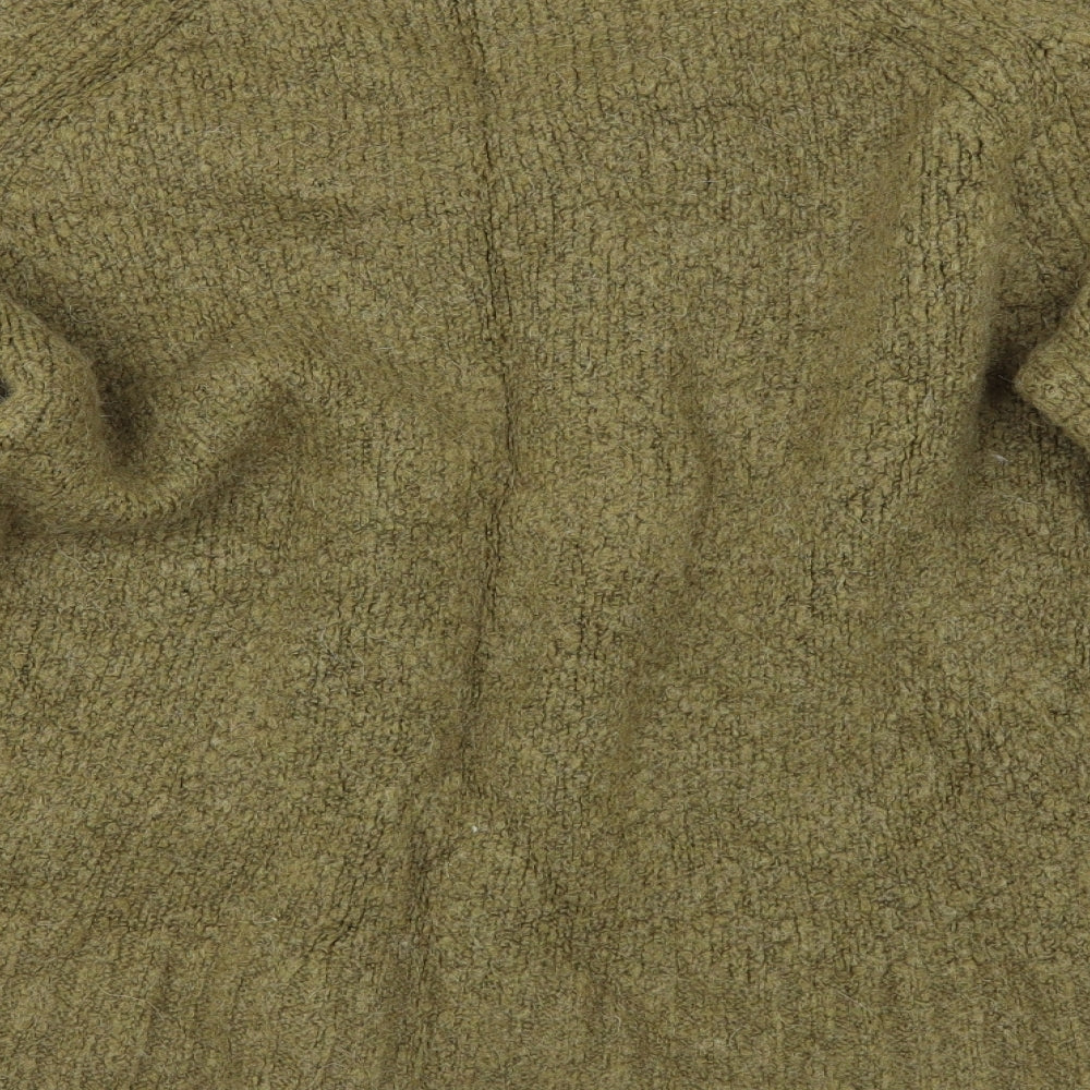 Per Una Womens Green Pullover Jumper Size 14