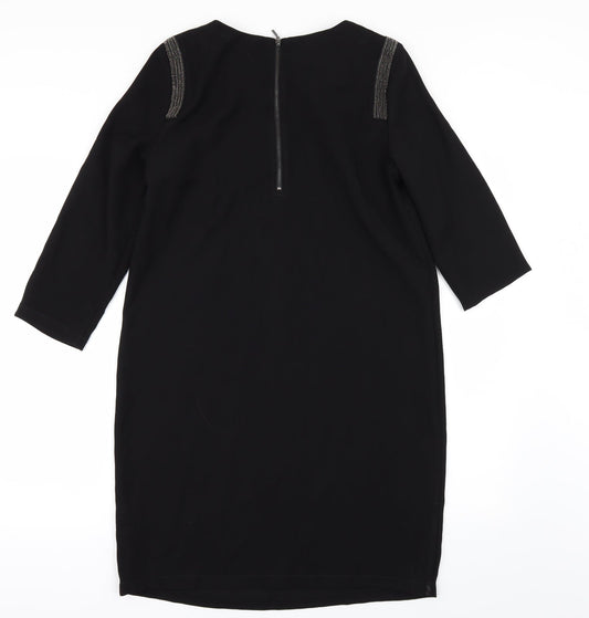 Marks and Spencer Womens Black Pencil Dress Size 10