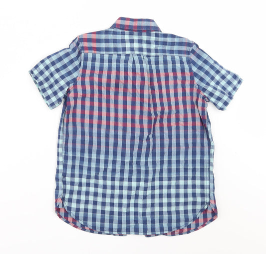 Gap Boys Black Check Basic Button-Up Size 4-5 Years