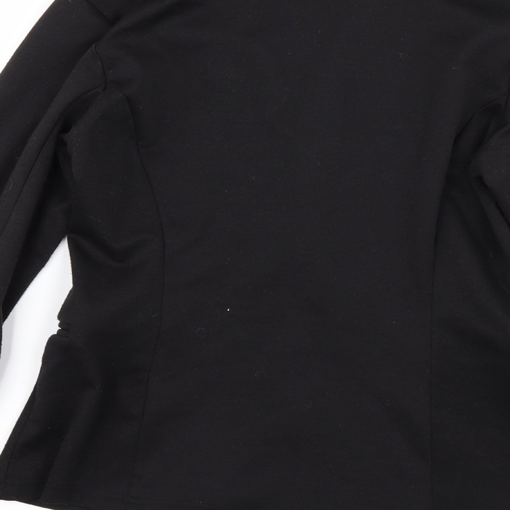 Quiz Womens Black Jacket Size 10