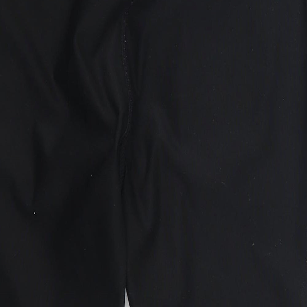 Athletic Works Womens Black Cropped Leggings Size 8 L18 in