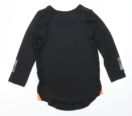George Boys Black Basic T-Shirt Size 5-6 Years - Unlimited Future