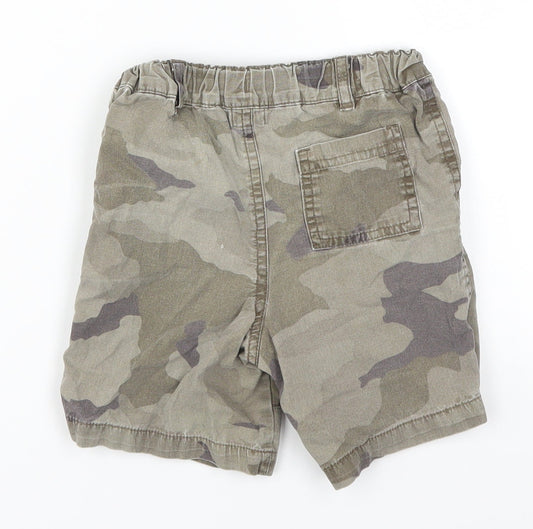 F&F Boys Green Camouflage Cargo Shorts Size 2-3 Years