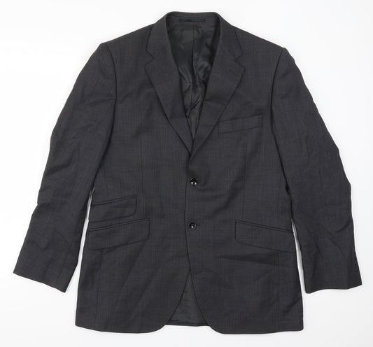 Howick Mens Grey   Jacket Suit Jacket Size 40