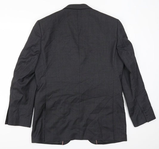 Howick Mens Grey   Jacket Suit Jacket Size 40