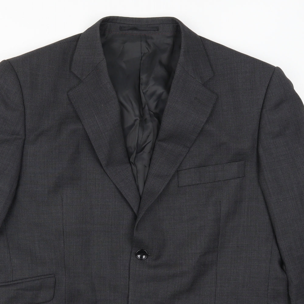 Howick Mens Grey Jacket Suit Jacket Size 40