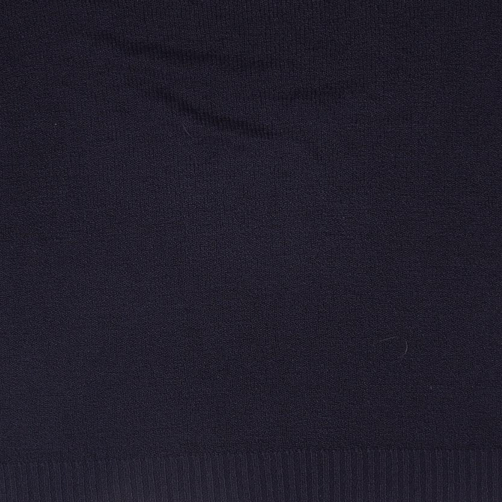 EWM Womens Blue Knit Pullover Jumper Size L