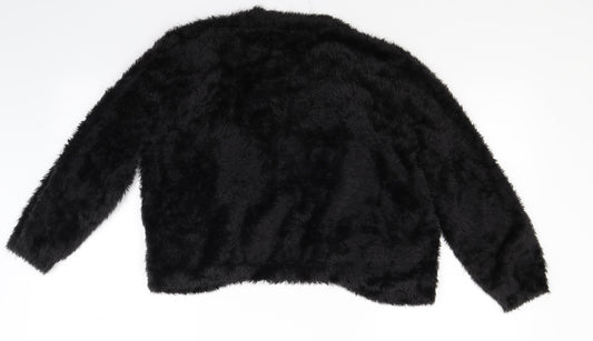 Marks and Spencer Womens Black Jacket Coat Size 16