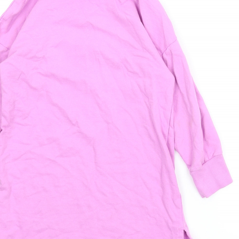NEXT Girls Purple Tunic Jumper Size 5 Years