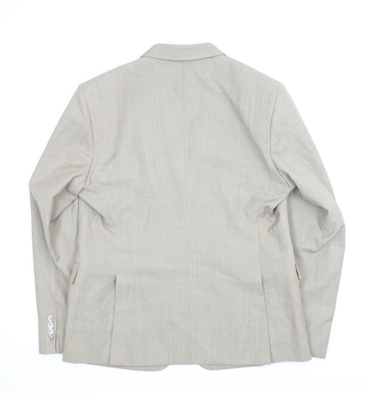 Amar Mens Brown Jacket Suit Jacket Size 40