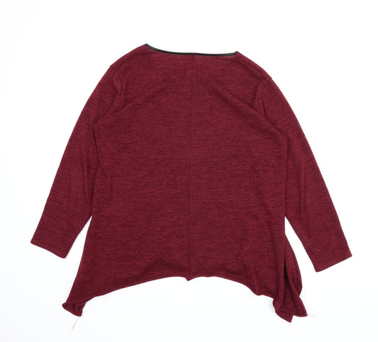 Preworn Womens Purple Pullover Jumper Size L