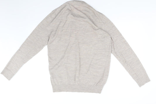 H&M Womens Beige Pullover Jumper Size M