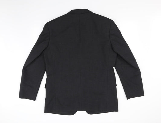 Armando Mens Grey Jacket Blazer Size 42