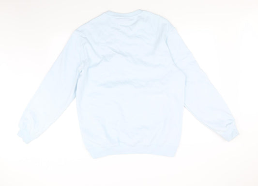 H&M Mens Blue Pullover Jumper Size M