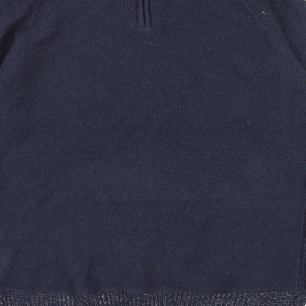 Store Twenty One Womens Blue Knit Pullover Jumper Size M