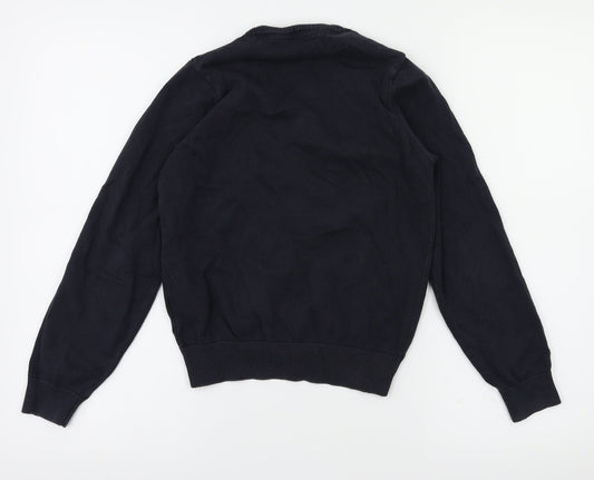 M&S Girls Blue Cardigan Jumper Size 9-10 Years