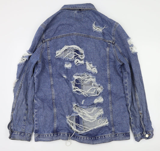 denim &co Womens Blue Jacket Size 12