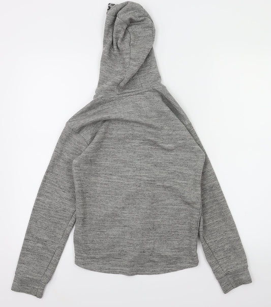 Nutmeg Boys Grey Full Zip Hoodie Size 9-10 Years