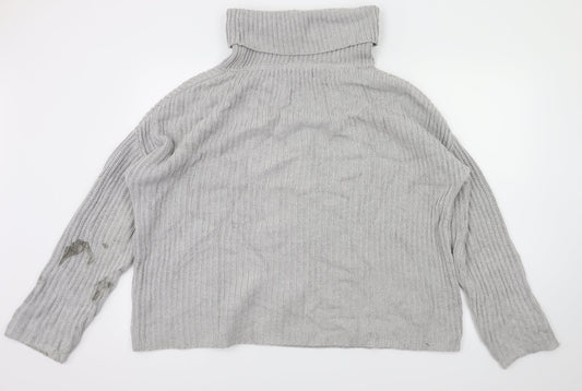 Brakeburn Womens Grey Pullover Jumper Size 10