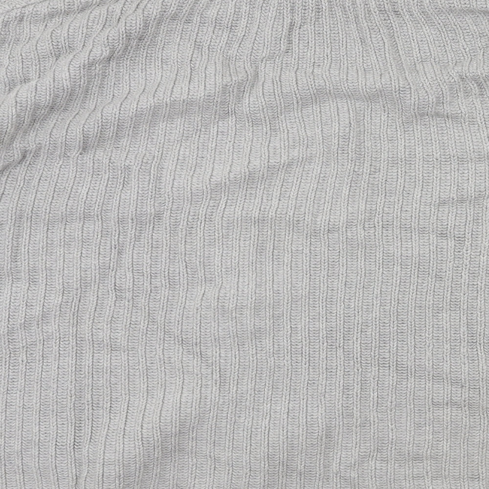 Brand and care label for Brakeburn women’s grey jumper, size UK 10