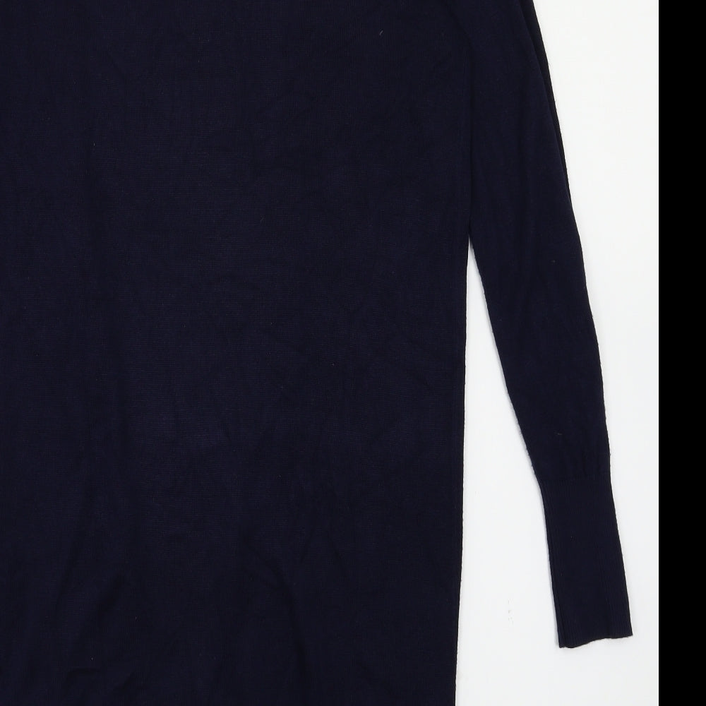 Oasis Womens Blue Cardigan Jumper Size S