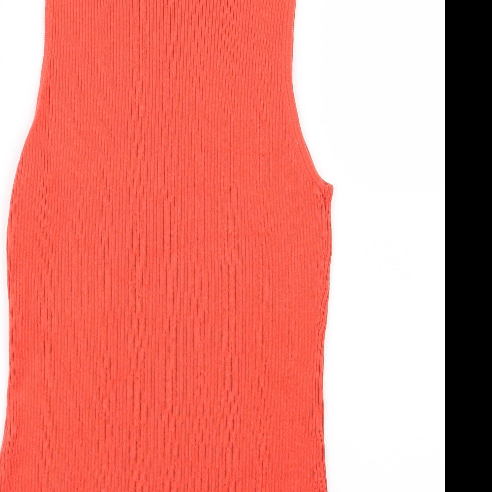 NEXT Womens Pink Basic T-Shirt Size 12