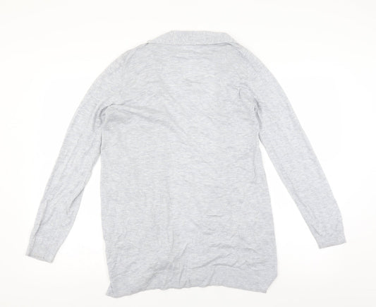 Dunnes Stores Womens Grey Cardigan Jumper Size M