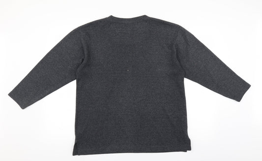 Debenhams Womens Grey Pullover Jumper Size 14
