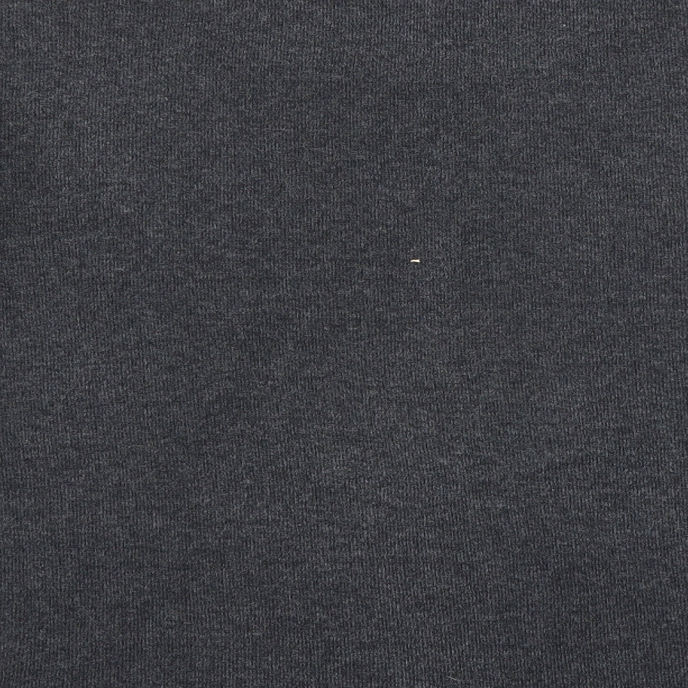 Brand and care label for Debenhams women’s grey jumper, size UK 14