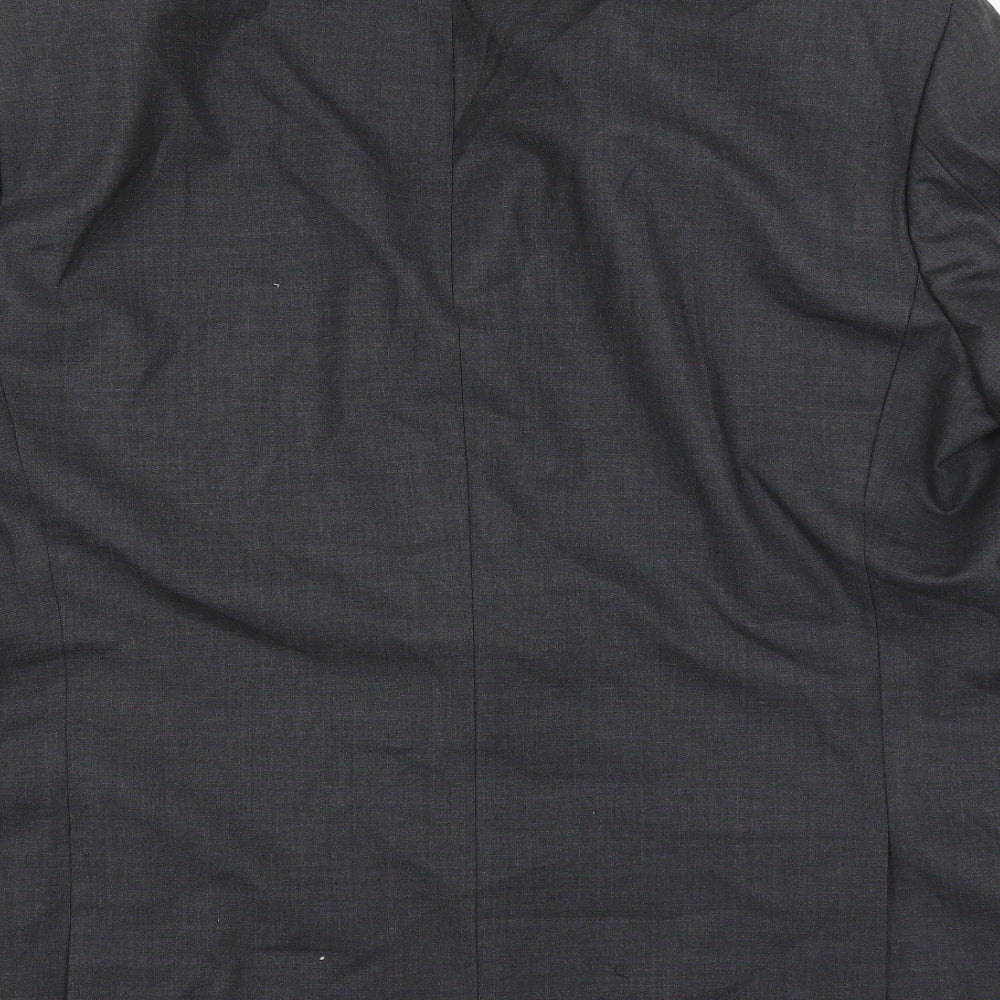 Marks and Spencer Mens Grey Jacket Suit Jacket Size 46