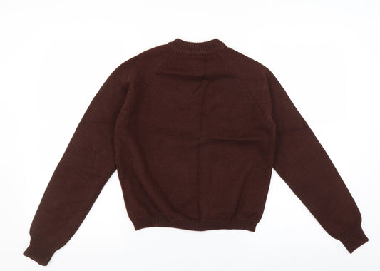 Keynote Womens Brown Pullover Jumper Size 6