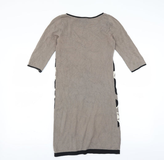 French Connection Womens Brown Jumper Dress Size XS