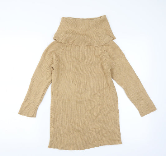 The Limited Womens Beige Pullover Jumper Size M