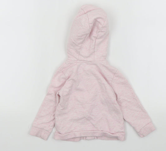 H&M Pink Cardigan Jumper Size 9-12 Months