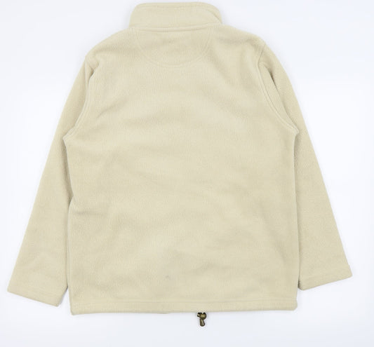 EWM Womens Beige Jacket Size 10