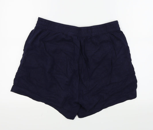 NEXT Womens Blue Hot Pants Shorts Size 14
