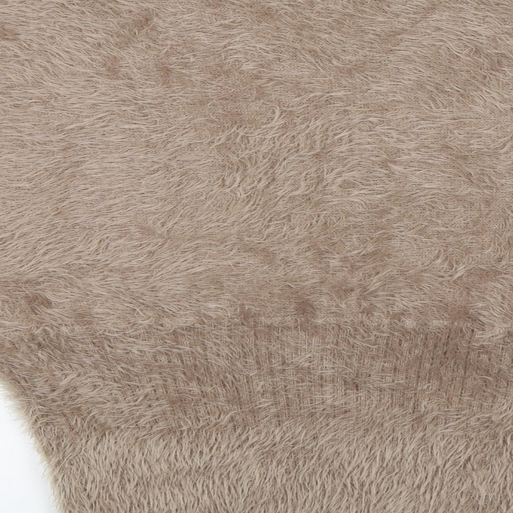 Izabel Womens Brown Pullover Jumper Size 14