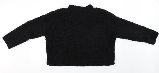 New Look Womens Black Henley Jumper Size L