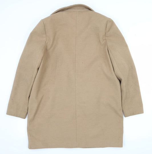 Atmopshere Womens Brown Overcoat Coat Size 14