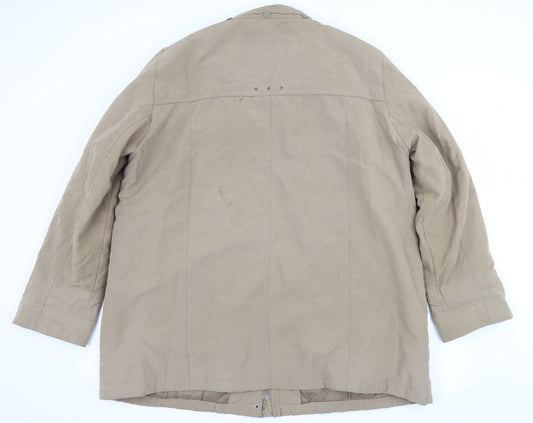 Bonmarché Womens Beige Overcoat Coat Size XL