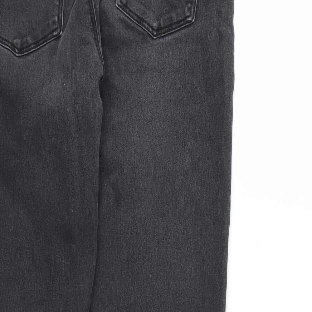 Denim & Co. Girls Grey Denim Skinny Jeans Size 11-12 Years