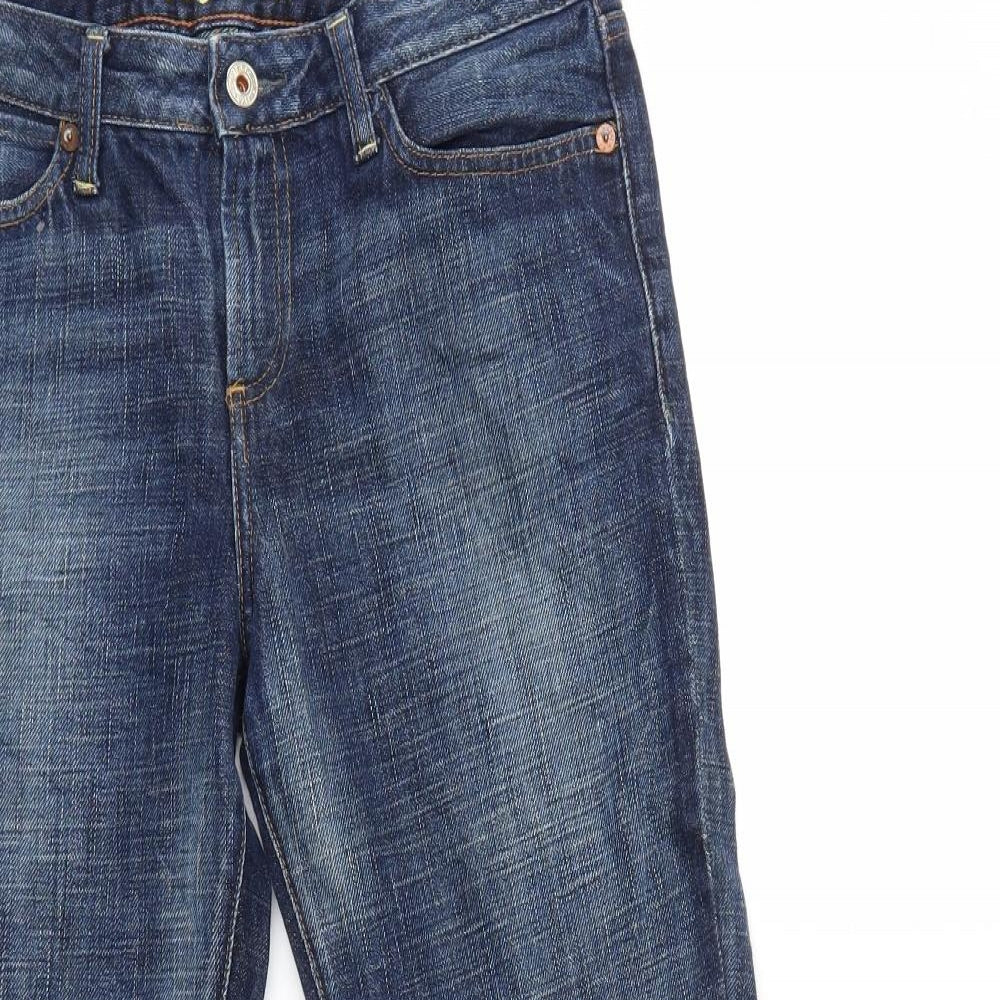 POLO Jeans company Womens Blue Denim Skinny Jeans Size 30 in L26 in