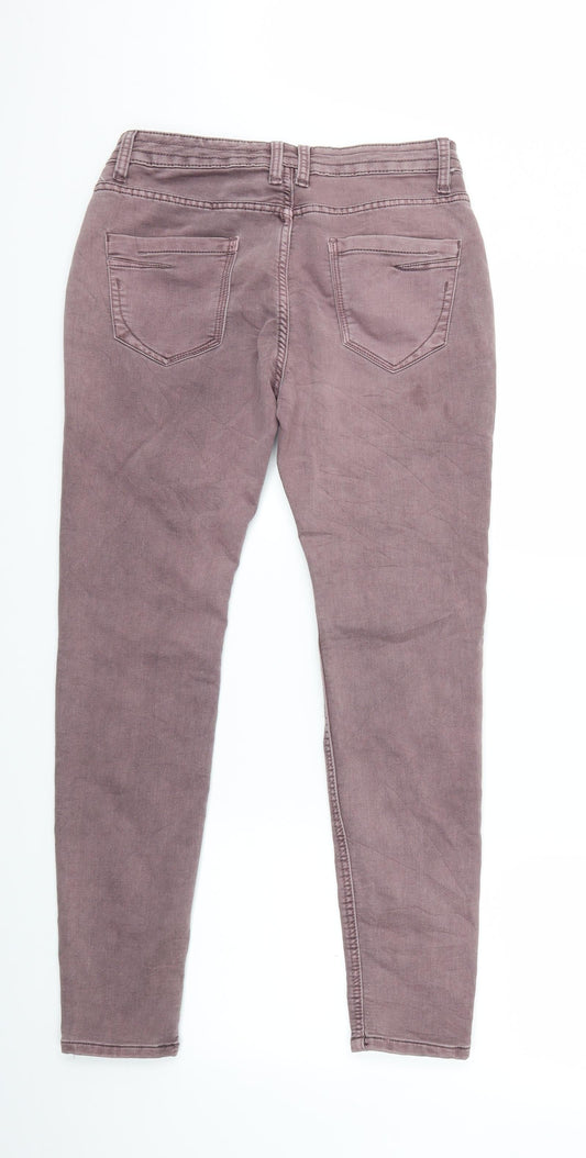 Sublevel Womens Pink Denim Skinny Jeans Size S L27 in