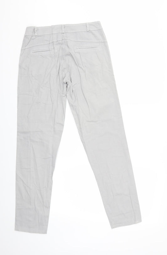 Preworn Womens Grey Trousers Size 29 in L29 in
